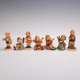 7pc Goebel Hummel Childhood Figurines