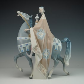 Lladro Porcelain Figurine, King Melchior 1011019