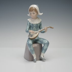 Lladro Porcelain Figurine, Harlequin 01005075