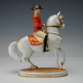 Arguten Wein Porcelain Figurine, Pirouette  Spanische Reitschule