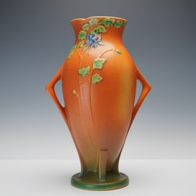 Roseville Pottery Columbine Vase