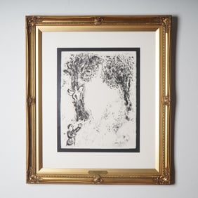 Marc Chagall, Lithograph on Paper, William Shakespeare The Tempest