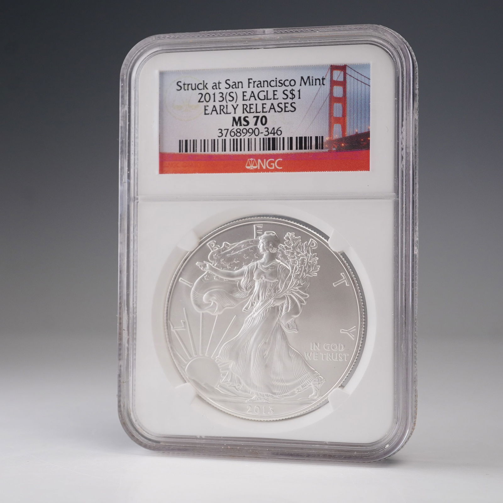 2013 (S) American Silver Eagle Type 1 NGC Graded MS 70 (1 of 4)