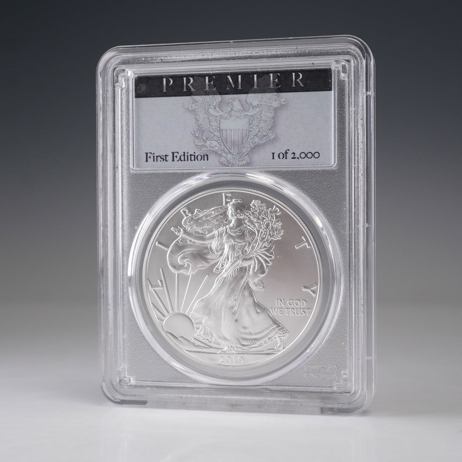 2019 American Silver Eagle Dollar Coin PCGS Graded MS 70 (1 of 4)