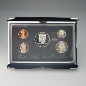 1995-S U.S. Mint Premier Silver Proof Coin Set