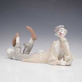 Lladro Porcelain Figurine, Clown 1004618