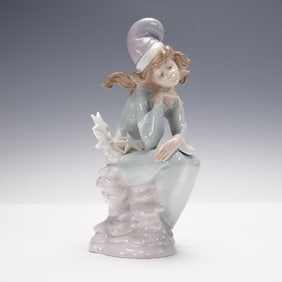 Lladro Porcelain Figurine, Wishing on a Star 1001475