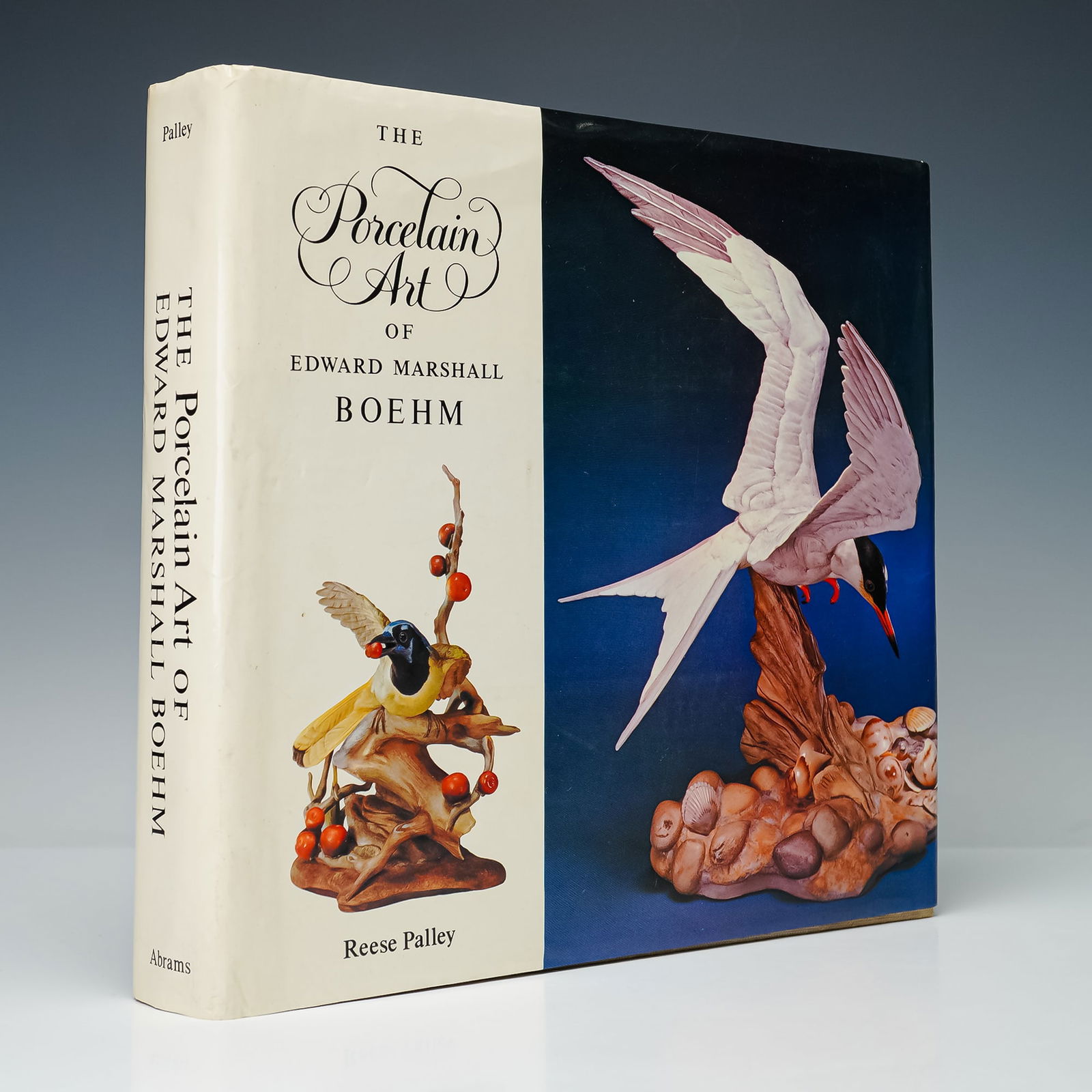 1st Ed. Reese Palley Book, The Porcelain Art of Edward Marshall Boehm: New York: Harry N. Abrams, Inc., Publishers, 1976. The hardcover book retains its original dustjacket and contains 312 pages, including detailed descriptions and photographic plates of Boehm's porcela