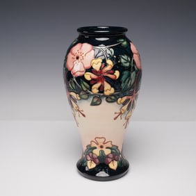 Moorcroft Pottery Oberon Honeysuckle Vase