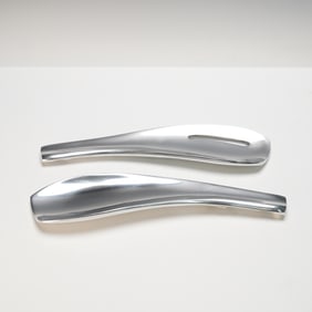 Dansk Torq Metal Salad Servers