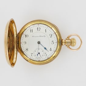 Hampden Watch Co. 18S Dueber 14K Special 25 Year Gold Filled Pocket Watch