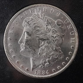 1884 Carson City Morgan Silver Dollar Uncirculated
