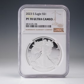 2023-S US 1oz Silver Eagle NGC PF70 UCAM