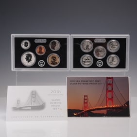 2018-S United States Mint Silver Reverse Proof Set