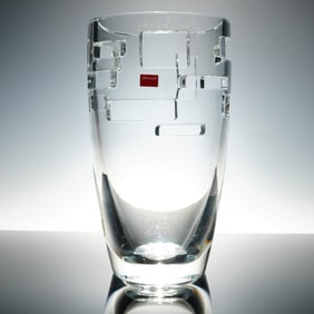 Baccarat by Arik Levy Crystal Vase, Intangible Window