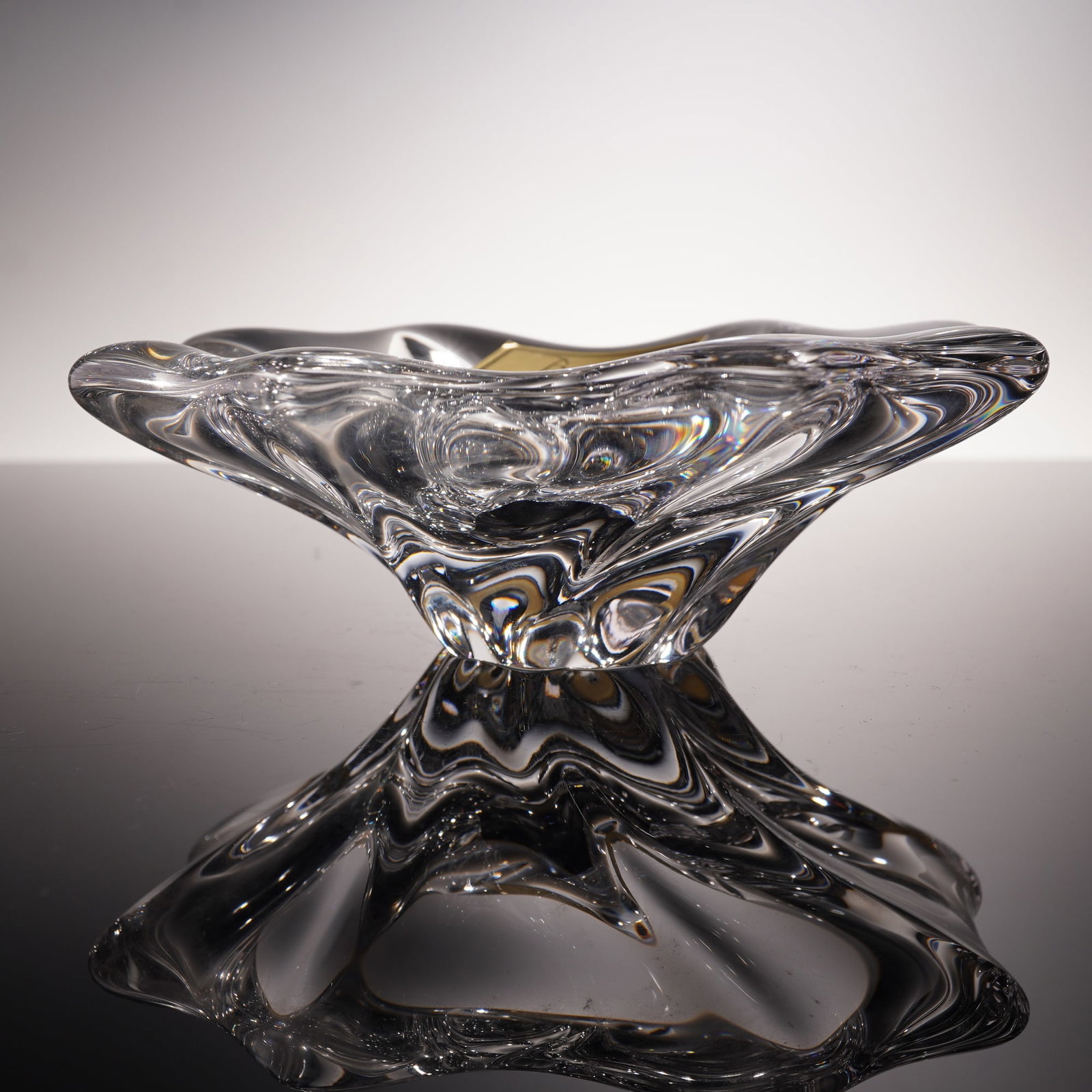 Baccarat Crystal Ashtray, Oviedo (1 of 5)