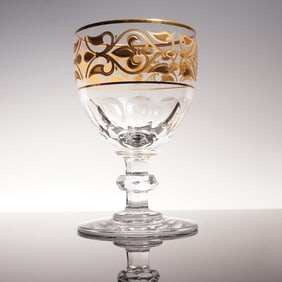 Baccarat Crystal Water Goblet, Byzance