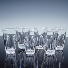 6pc Waterford Dunloe Flat Tumblers