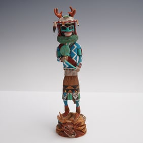 Kachina Doll by Valentino Antone Jr., Hopi Deer