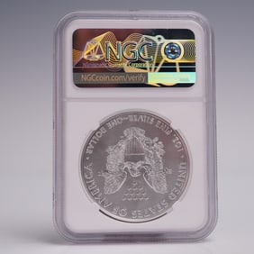 2021 American Silver Eagle Type 1 Dollar Coin NGC Graded MS 70
