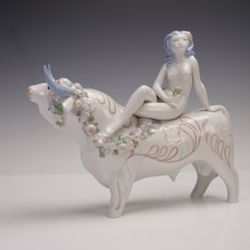 Lladro Rare Vintage Figurine, Love Europe 1001130
