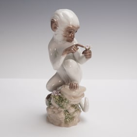 Lladro Porcelain Zodiac Collection Figurine, The Monkey 1006962