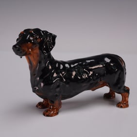 Royal Doulton Figurine, Dachshund HN1128