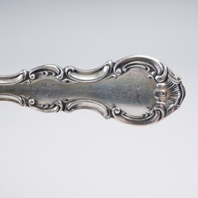 Pair of Gorham Strasbourg Sterling Silver Teaspoons