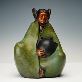 Martha Pettigrew Bronze Limited Edition Sculpture, Water Song