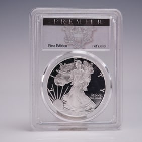 2018-S American Silver Eagle Dollar Coin PCGS Graded PR 70 DCAM