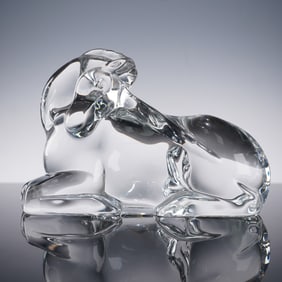 Baccarat Crystal Figurines, Unicorn