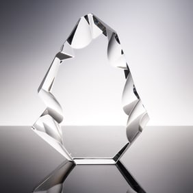 Baccarat Crystal Iceberg Sculpture
