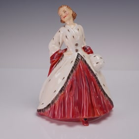Royal Doulton Figurine, Ermine Coat HN1981