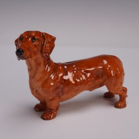 Royal Doulton Figurine, Dachshund HN1140