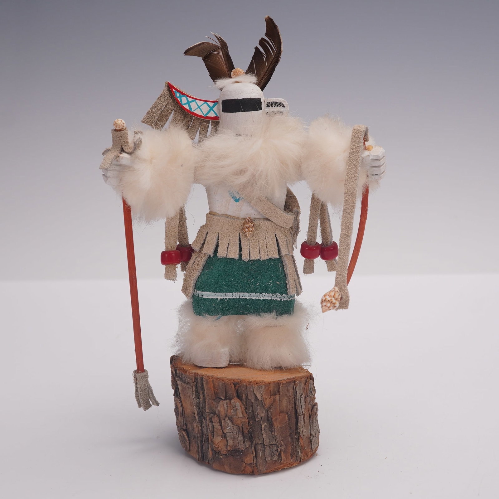 Zuni Kachina Doll, Signed (1 of 3)