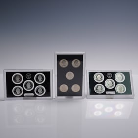 3pc 2005, 2014 & 2020 United States Mint American Quarters Proof Set