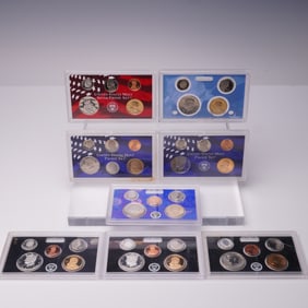 8pc 2000 to 2023 United States Mint Proof Sets