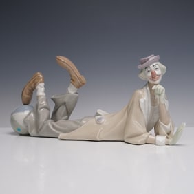Lladro Porcelain Figurine, Clown 1004618
