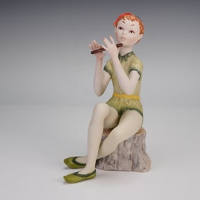 Cybis Porcelain Figurine, Peter Pan
