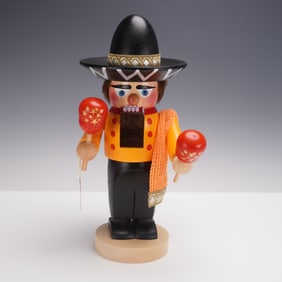 Steinbach Wooden Nutcracker, Mexican Maracas Dancer