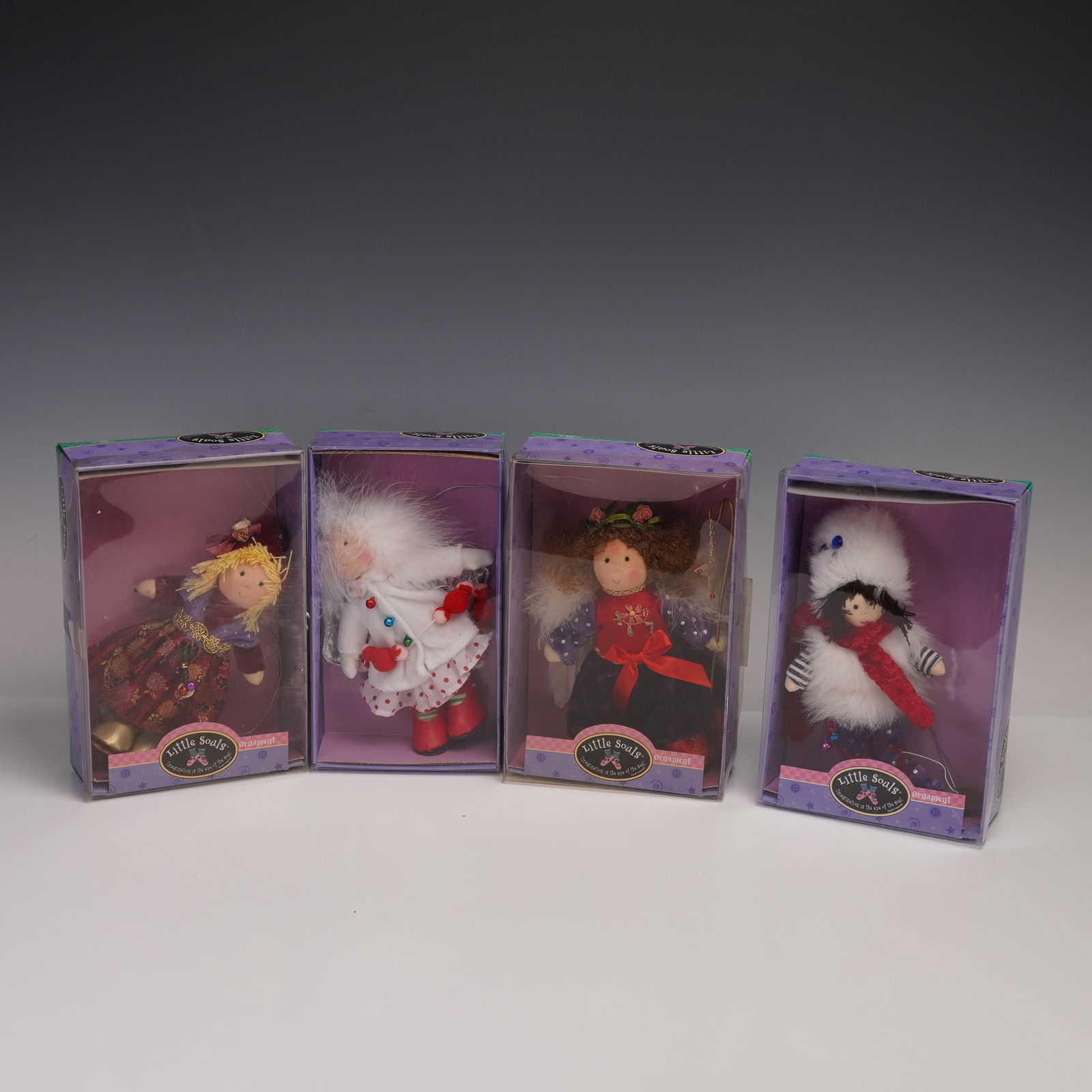 4pc Kurt S. Adler Little Souls Christmas Ornaments (1 of 4)