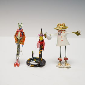 3pc Department 56 Krinkles by Patience Brewster Mini Spooky Pet Ornaments