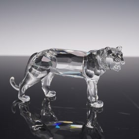 Swarovski Crystal Figurine, Tiger