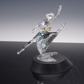 2pc Swarovski Crystal Figurine with Base, The Magic of Dance Anna