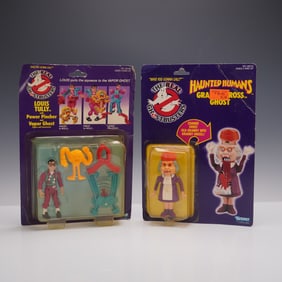 2pc Vintage Kenner Ghost The Real Ghost Busters Toys, Granny Gross & More