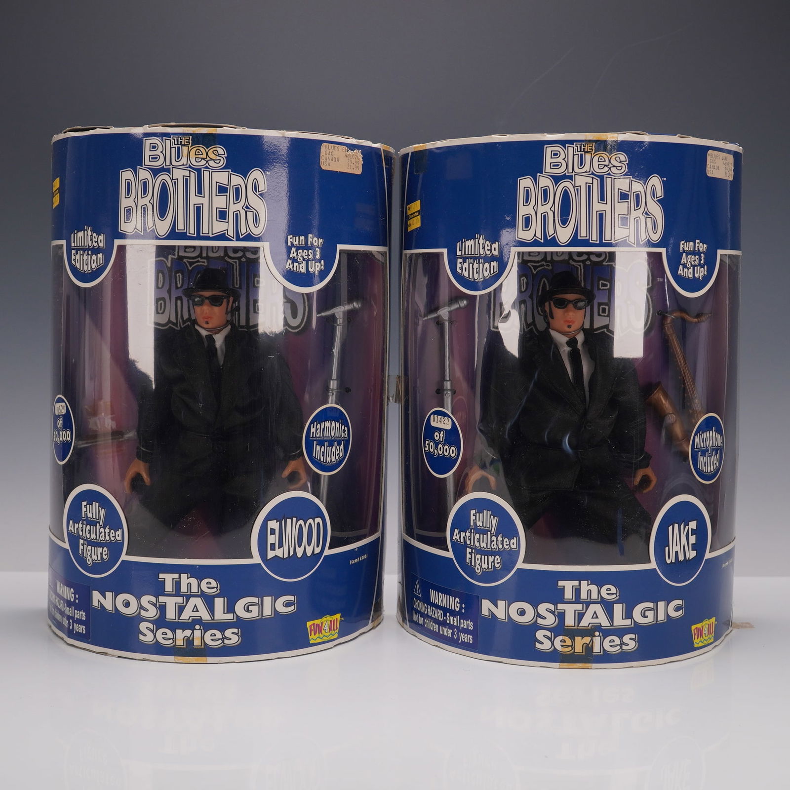 2pc Blues Brothers LE The Nostalgic Series Figurines, Jake & Elwood (1 of 3)
