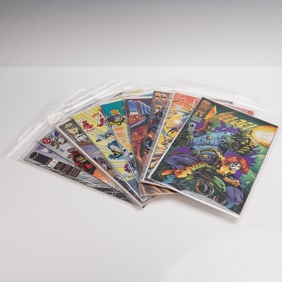 10 Issues Image Comics, DC Comics, & High Impact Studios' Comic Books