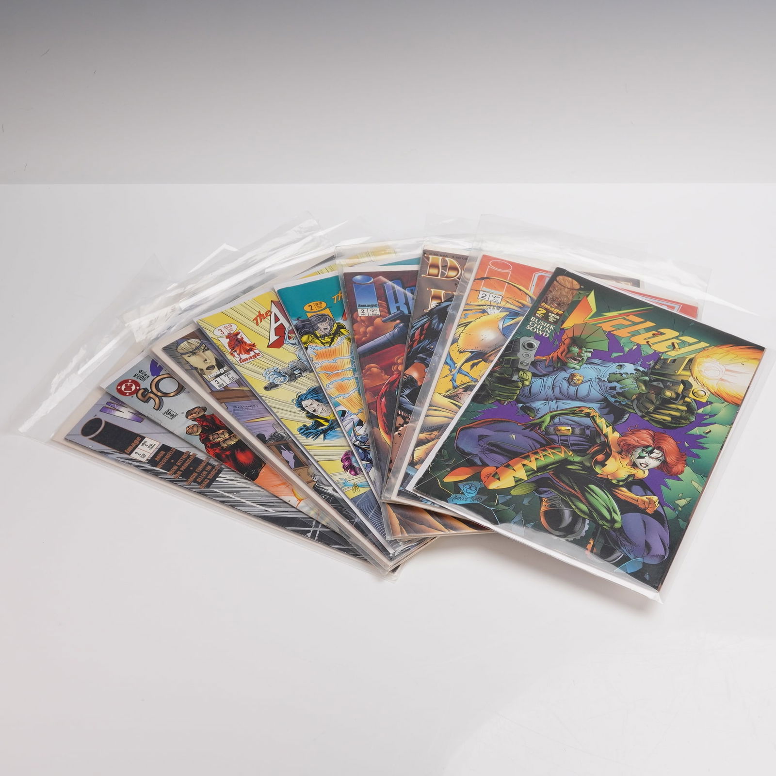 10 Issues Image Comics, DC Comics, & High Impact Studios' Comic Books (1 of 4)