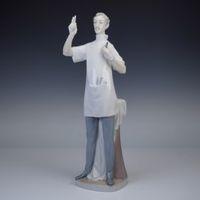 Lladro Porcelain Sculpture, Dentist 1004762