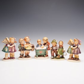 5pc Goebel Hummel Family Memories Figurines